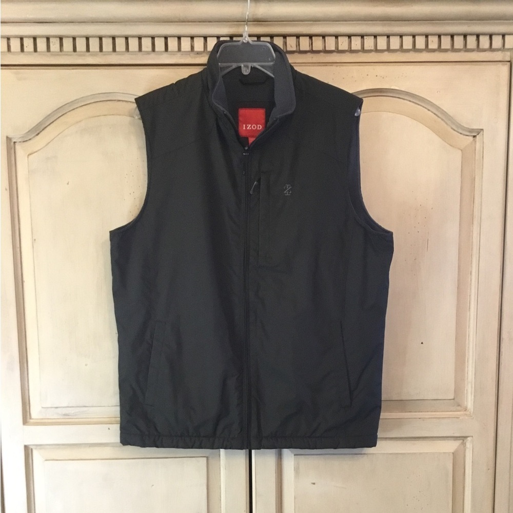 IZOD Men's Black Vest
